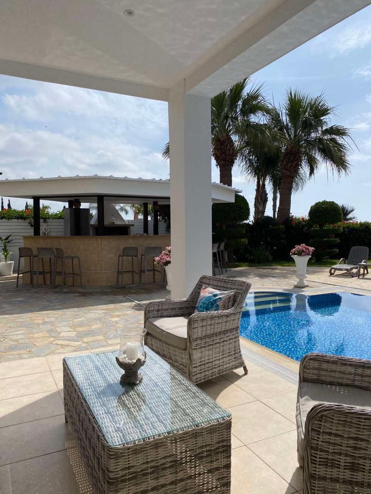 Ionion Beachfront Villa Ayia Napa Exteriér fotografie